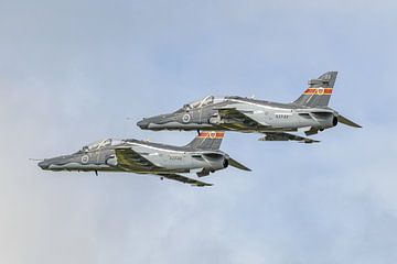 Two RAAF BAe Hawk Mk.127 Lead-In Fighters. by Jaap van den Berg