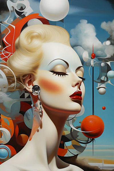 Surreal Lady by haroulita