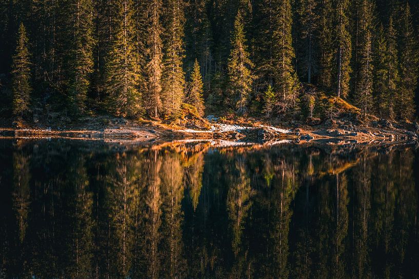 Lac Carezza par Sebastian Leistenschneider