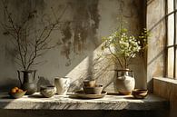Still life concrete country earth colours by Digitale Schilderijen thumbnail