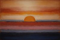 Sunset Mark Rothko style