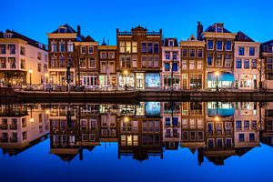 Nieuwe Rijn, Leiden. Lockdown serie. van Carla Matthee