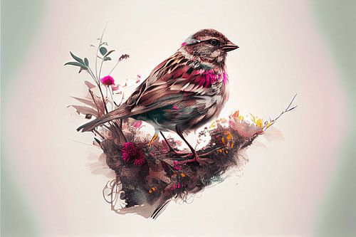 Musje in zachte kleuren