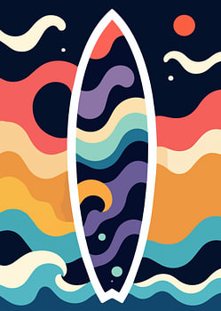 Colours of Surfing by SHAKALAB
