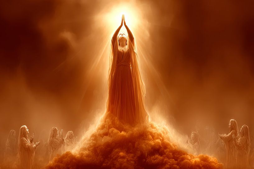 spiritual image worship by Egon Zitter