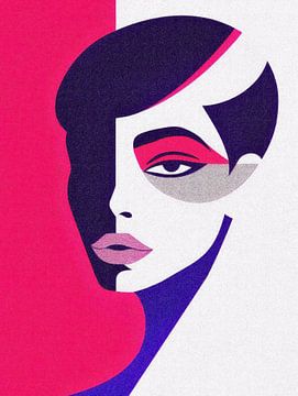 Popart Elegance #1 van Mister Artwork