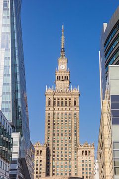 Gratte-ciel stalinien historique à Varsovie