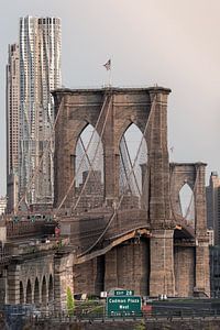 New York Brooklyn Bridge van Kurt Krause