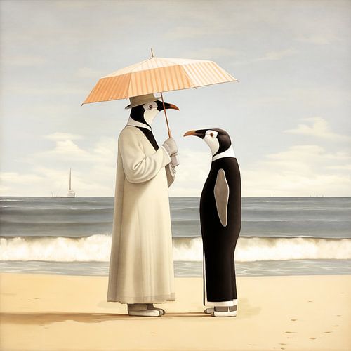 Penquin Strand von Jacky