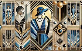 Jazz Age Sophistication in Art Deco
