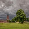 De Jacobuskerk in de stad Rolde van Henk van den Brink
