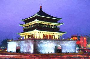 Chinees paviljoen in Peking sur Patrick Hoenderkamp