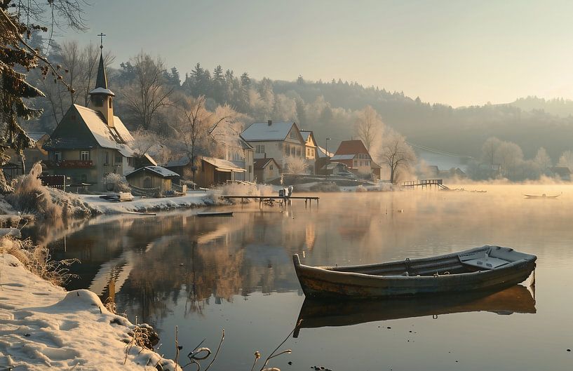 On the still lake by fernlichtsicht