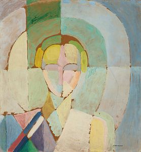 Porträt von Madame Heim (1926-1927) von Robert Delaunay