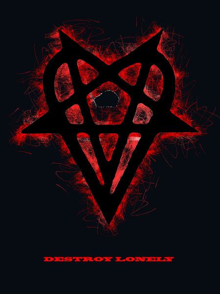 Destroy Lonely Red Chaos by Rizal Azhari