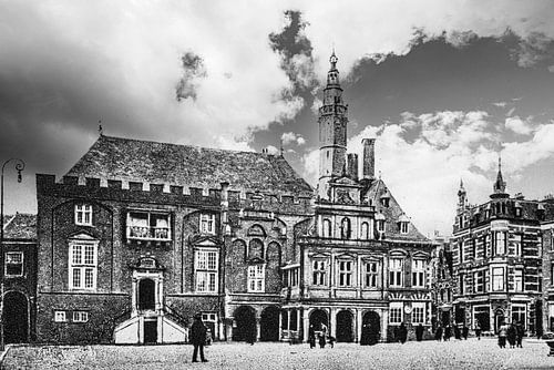 Stadhuis Haarlem van Vroeger
