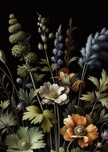 VINTAGE COLOURFUL BOTANICAL-7-D3