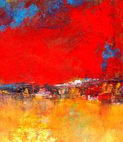 ABSTRACT in RED