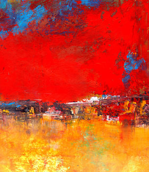 ABSTRAKT in ROT