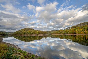 Aggertalsperre, Bergisches Land, Duitsland van Alexander Ludwig