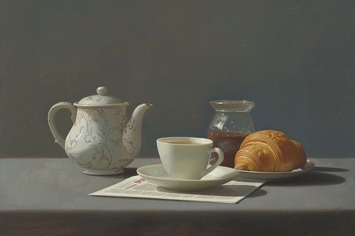 Table de petit déjeuner | Scène de petit déjeuner tranquille