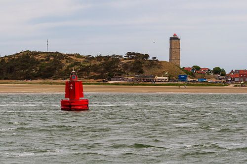 Der Brandaris-Leuchtturm auf Terschelling in Sichtweite
