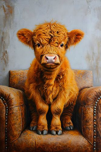 Highlander écossais Portrait