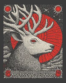 Der Hirschgott des dunklen Waldes – Wicca von TuncGK