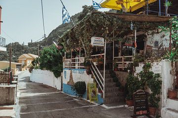 Botanisch restaurant Korfoe/Corfu | Reisfotografie fine art foto print | Griekenland van Sanne Dost