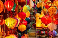 Lampionnen in Vietnam van Gijs de Kruijf thumbnail