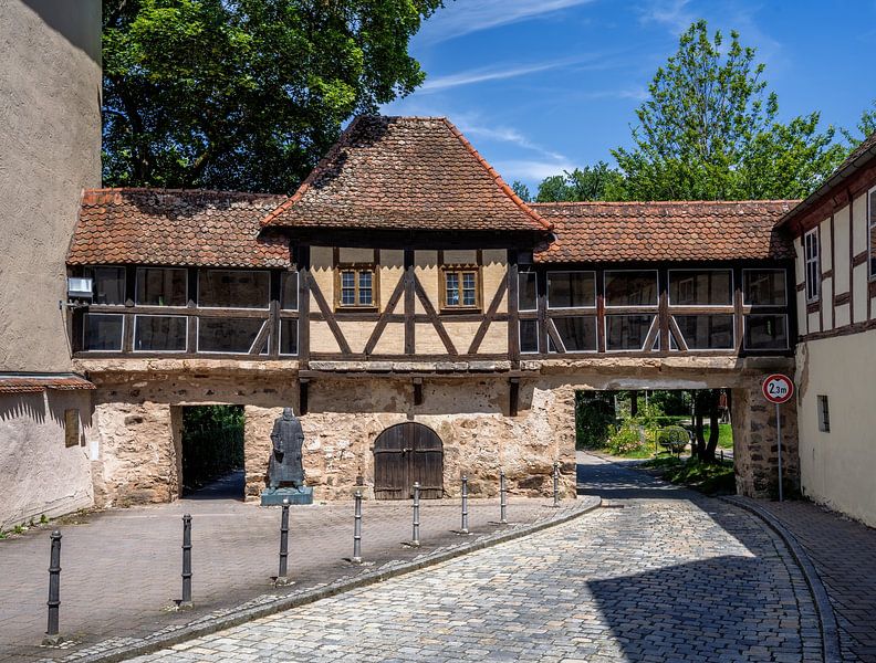 De Schnaitbergpoort in Ansbach van ManfredFotos