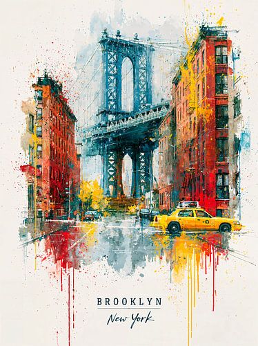 Das Wesen von Brooklyn von Harry Hadders Design