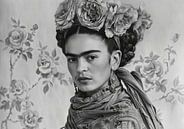 Frida Poster Print Art Print by Niklas Maximilian thumbnail