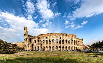 The Colosseum in colorful Rome by Mike Bot PhotographS