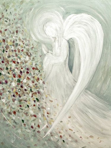 Engelenbeeld - witte engel