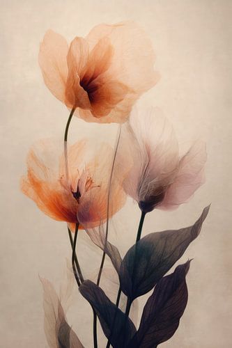 Fleurs de parchemin No 2