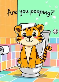 Cute Little Tiger Funny Meme 