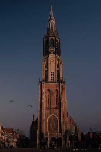 Crépuscule sur la ville