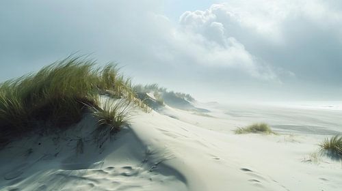 Promenade sur la plage dans les Hamptons