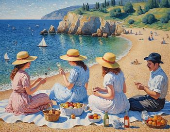 Picknick am Strand