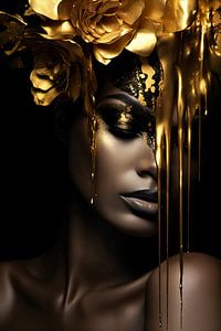 Goldene Frau