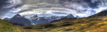 Alpine panorama by Gerhard Albicker