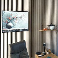 Klantfoto: Bloemen 8189 van Kunst Kriebels, op canvas