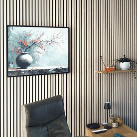 Kundenfoto: Blumen 8189 von Kunst Laune, auf Leinwand