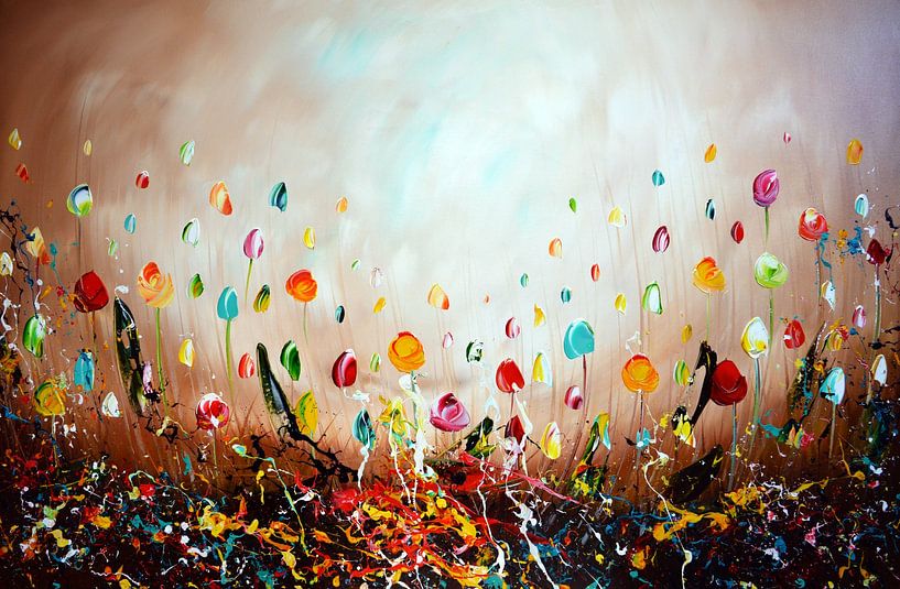 Flowers by Gena Theheartofart