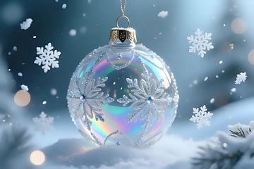 Boule de verre remplie de souvenirs