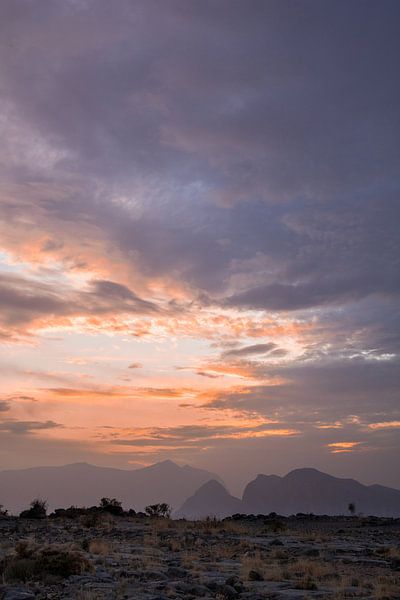 Coucher de soleil à Oman par Jim Plaum