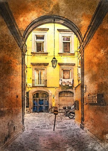 Neapol Napoli Italië stadskunst #Napoli