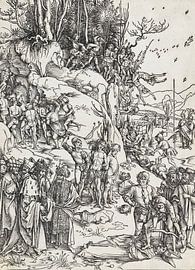 ALBERT DÜRER, The Torture of the Ten Thousand, ca. 1496 by Atelier Liesjes