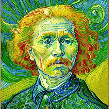 POP ART " Albert verliefd" van oliver steiner